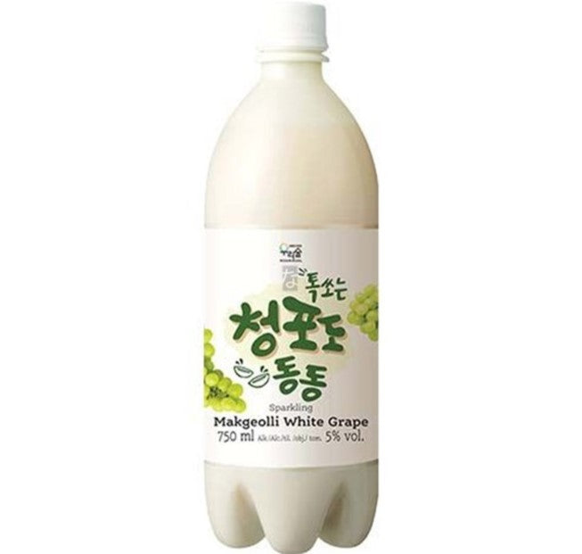 WOORISOOL Weiße Traube Makgeolli 5% mit Pfand 750ml