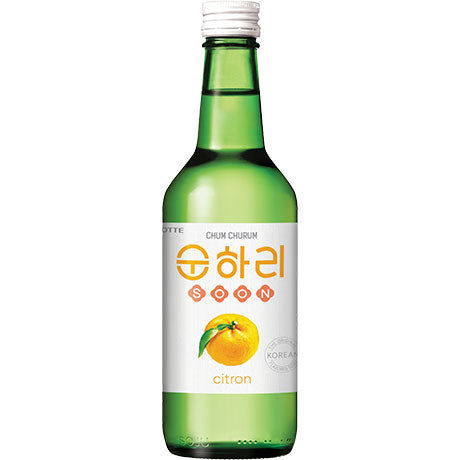 LOTTE Soonhari Soju Zitrone 12% 350ml