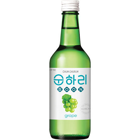 LOTTE Soonhari Soju Grüne Traube 12% 350ml