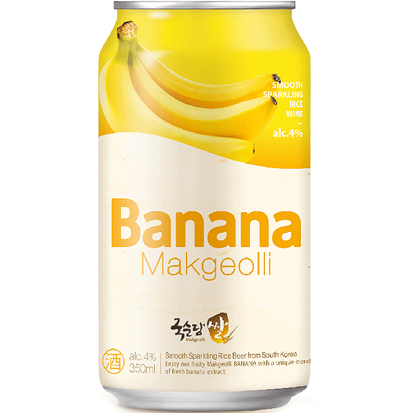 KOOKSOONDANG Koreanischer Reiswein Makgeolli, Banana 3% 240ml