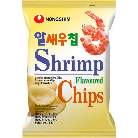 NONGSHIM Chips mit Garnelen Geschmack 75g