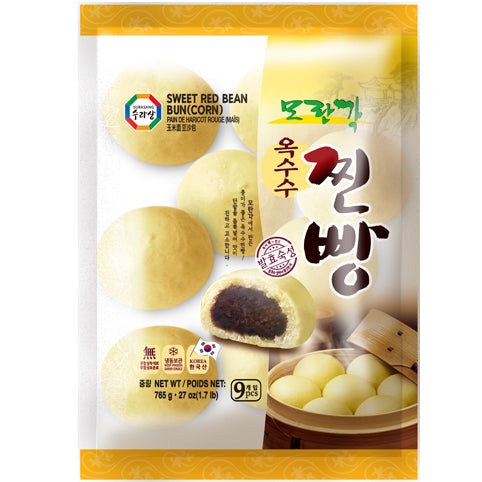 SURASANG Morangak Mais Dampfnudeln mit rotem Bohnen 765g