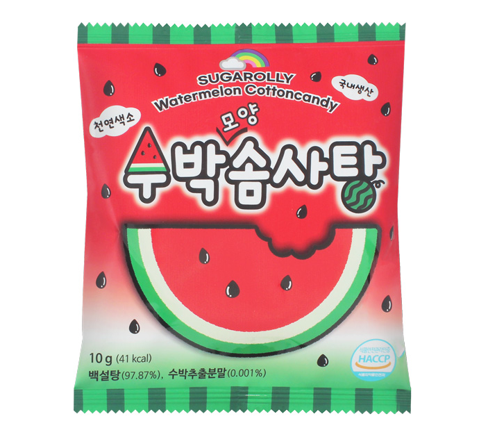 NAMU INTERNATIONAL Wassermelone Zuckerwatte 10g