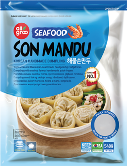 ALLGROO Meeresfrüchten Dumpling, gedämpft 540g