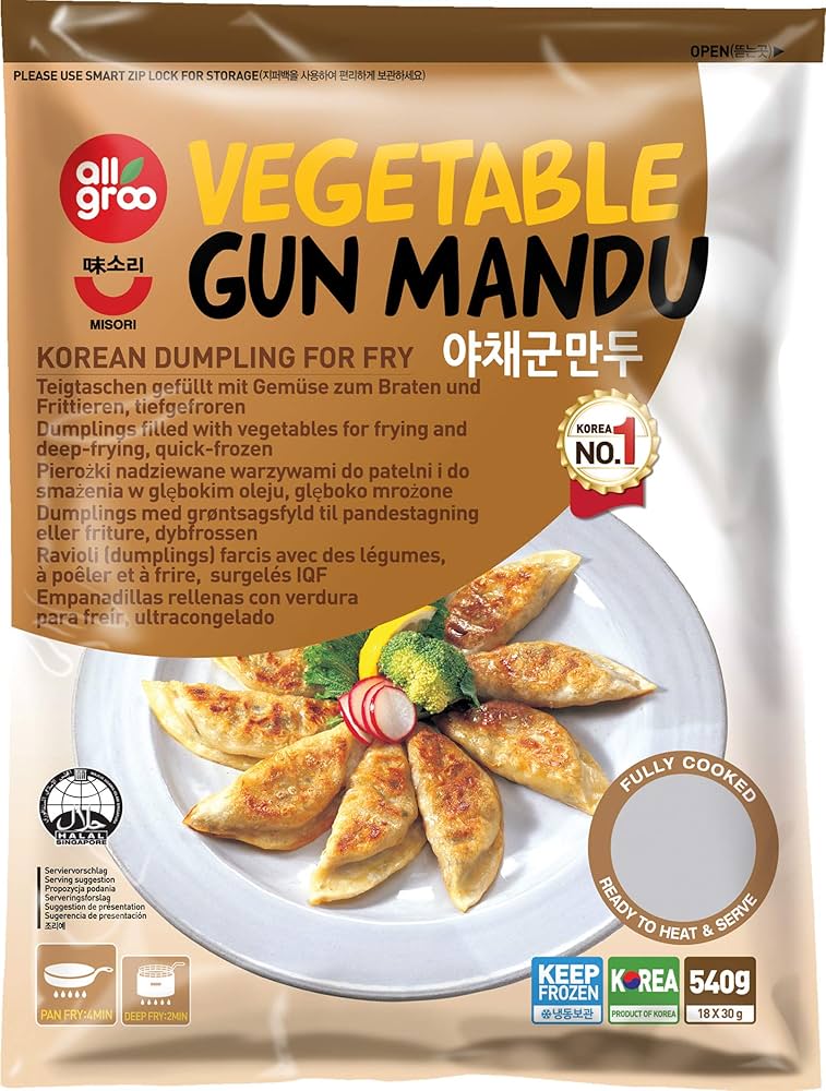 ALLGROO Gemüse zum Braten, Gun Mandu 540g