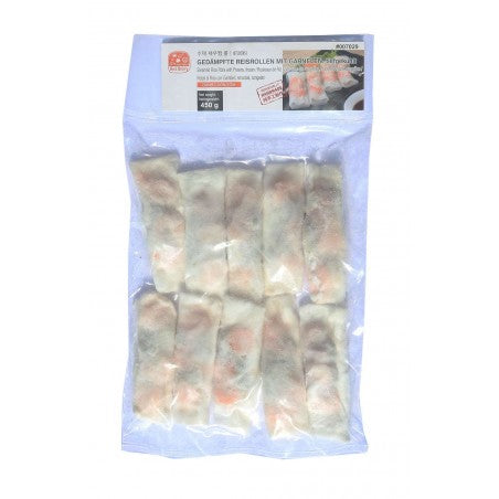 SEASTORY Reisrollen gedämpft mit Garnelen 450g