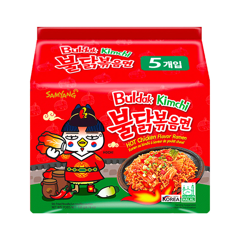SAMYANG Buldak Kimchi Hot Chicken Ramen 135g