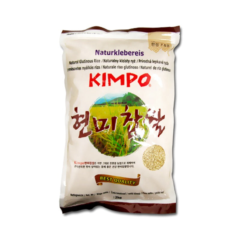 KIMPO Vollkornklebreis 2kg (현미찹쌀)