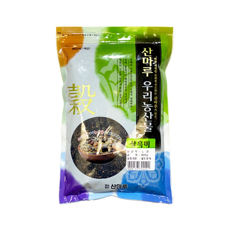 URINONGSAN Klebriger Schwarzer Reis 800g