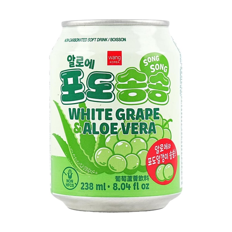 WANG Trauben & Aloevera Getränke mit Pfand 238ml