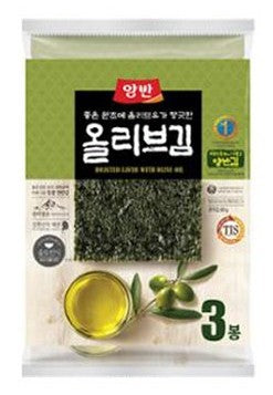 DONGWON Yangban Gerösteter Seetang mit Olivenöl 60g
