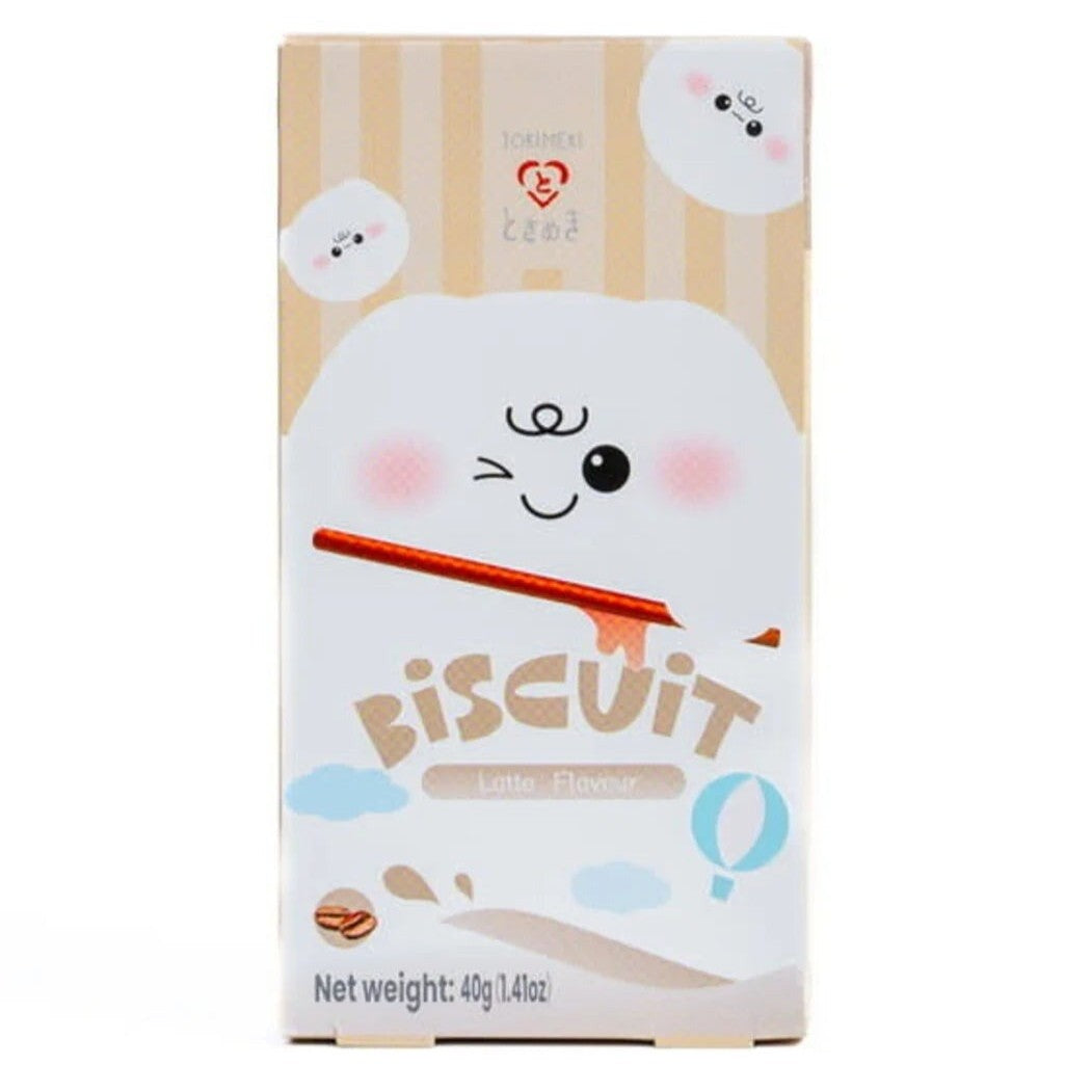 TOKIMEKI Biscuit Stick Latte 40g