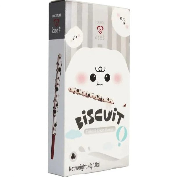TOKIMEKI Biscuit Stick Cookie & Cream 40g