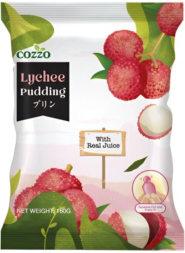 COZZO Geleebonbons Litschi 160g