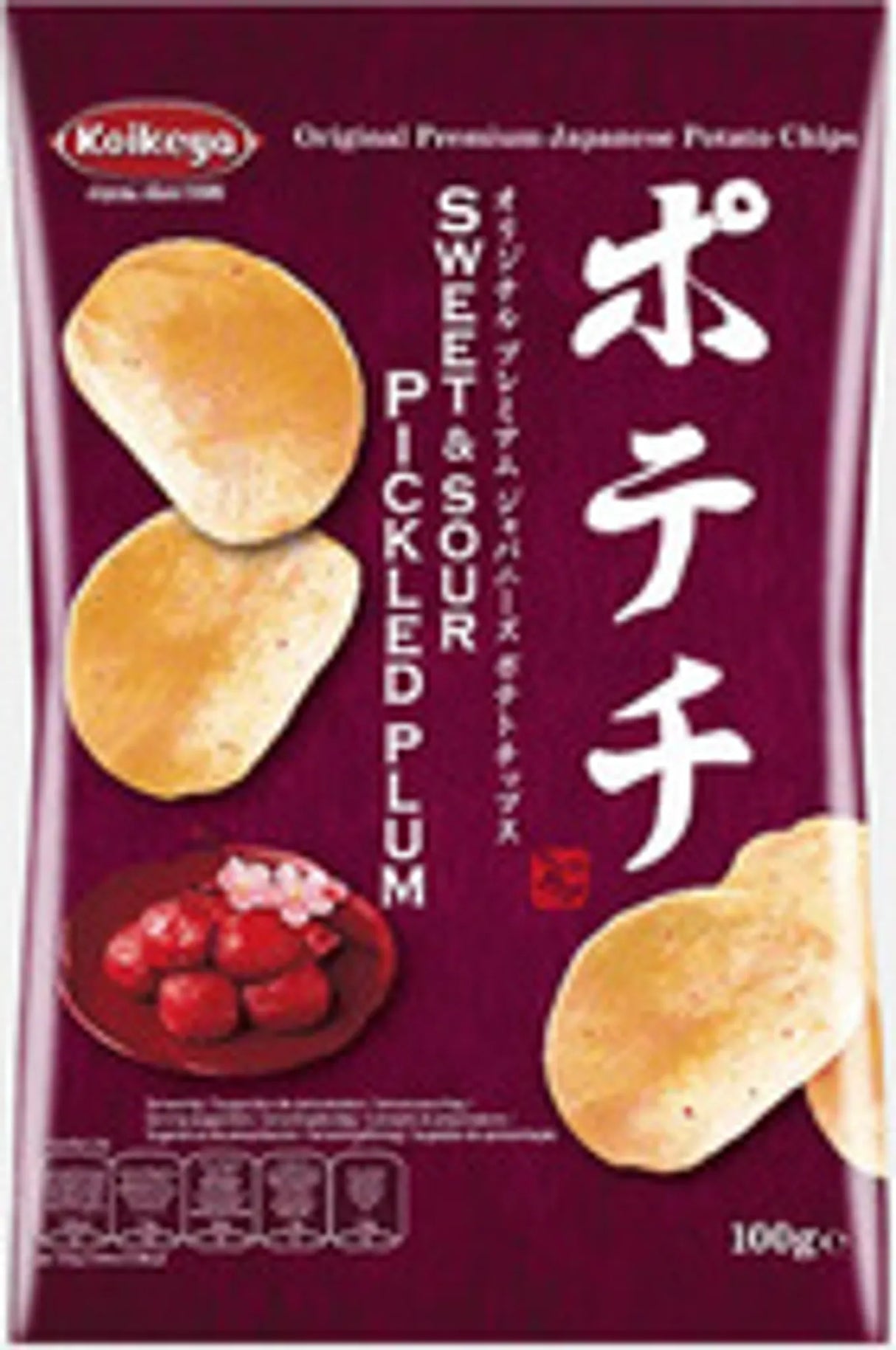 KOIKEYA Kartoffelchips Salzpflaumenessig 100g