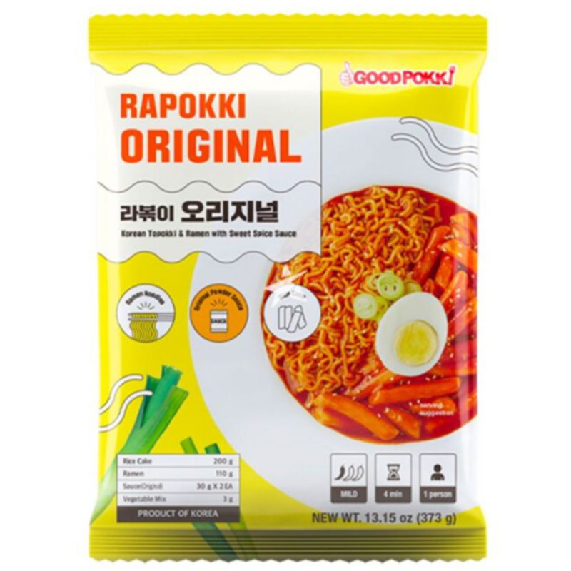 GOODPOKKI Rabokki Original mit Sauce 373g