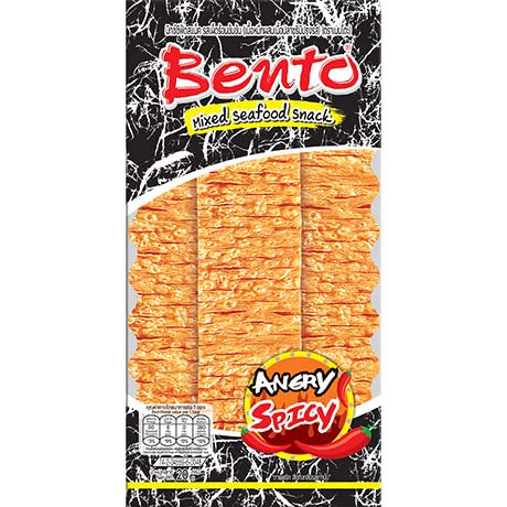 BENTO Angry Spicy Tintenfisch Snack 20g