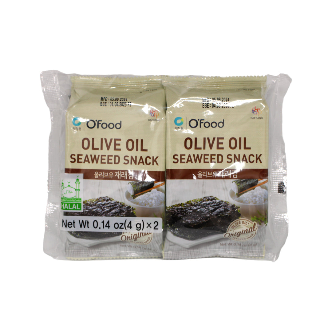 Chung Jung One O'Food Gerösteter Seetang mit Olivenöl, geschnitten 8g