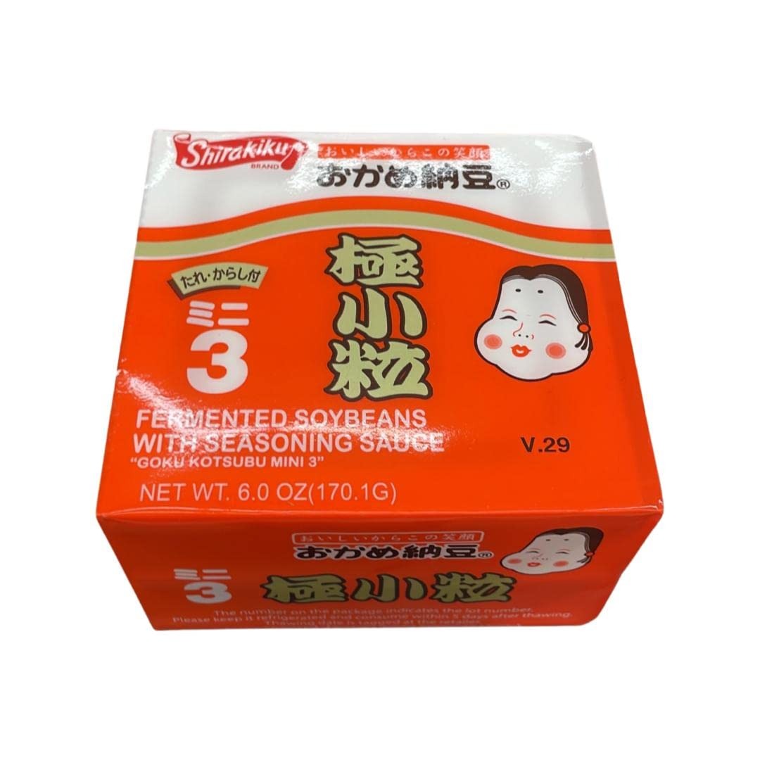TAKANO OKAME NATTO Gokukotscubu Mini 173.7g (57.9g x 3)