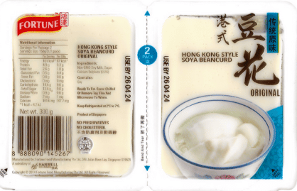 FORTUNE Douhua Tofu Original 300g