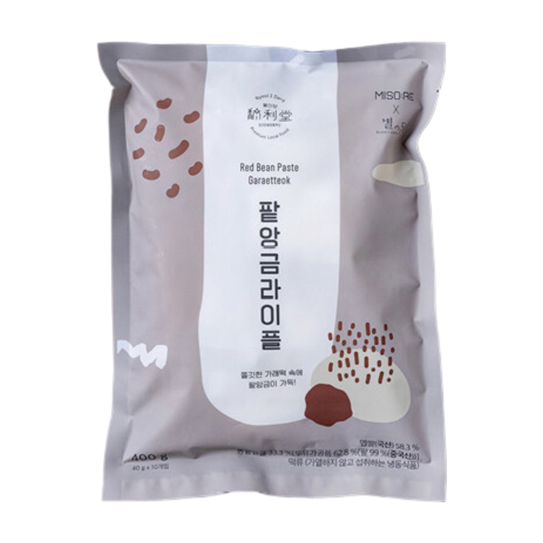 BYEOLIDANG Klebreiskuchen mit Rotebohnenpaste 400g (40g x 10)