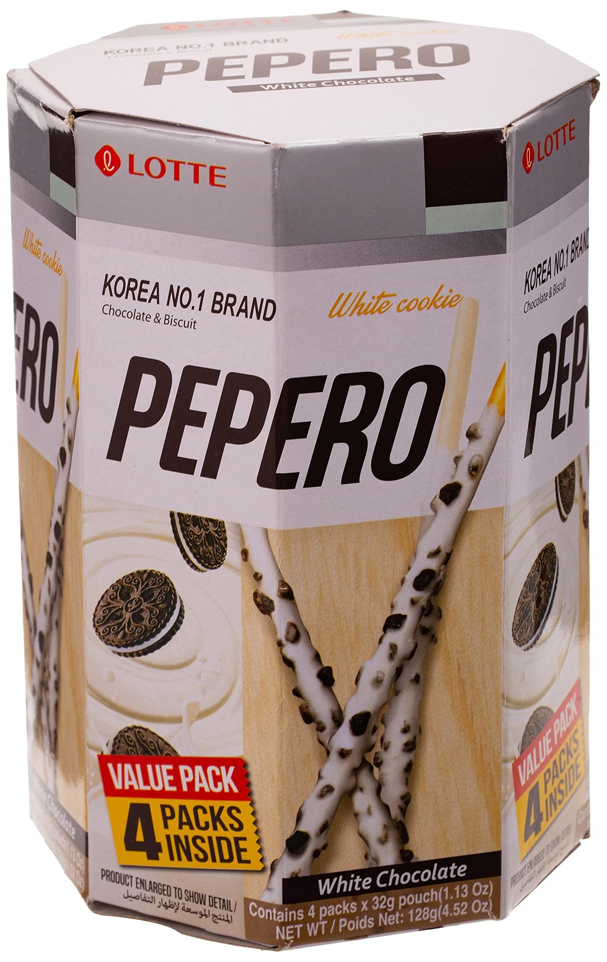 LOTTE Pepero Keks White Cookie 128g