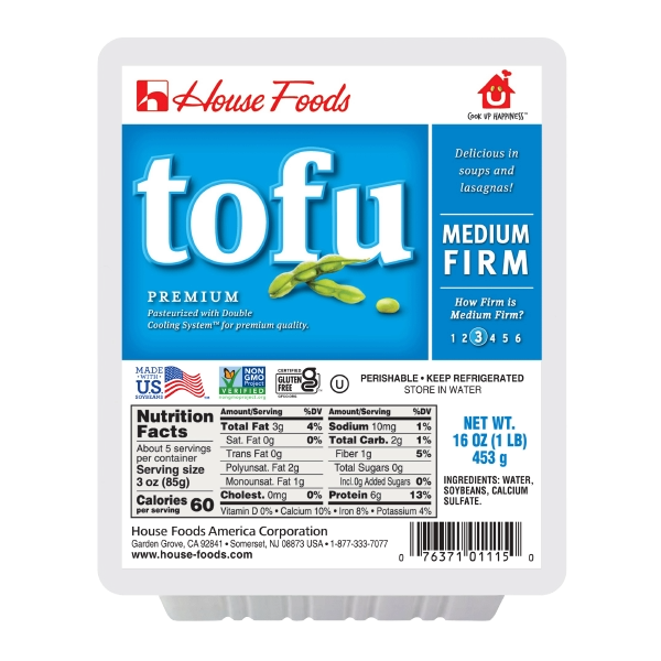 HOUSE PREMIUM TOFU MEDIUM FIRM 400g