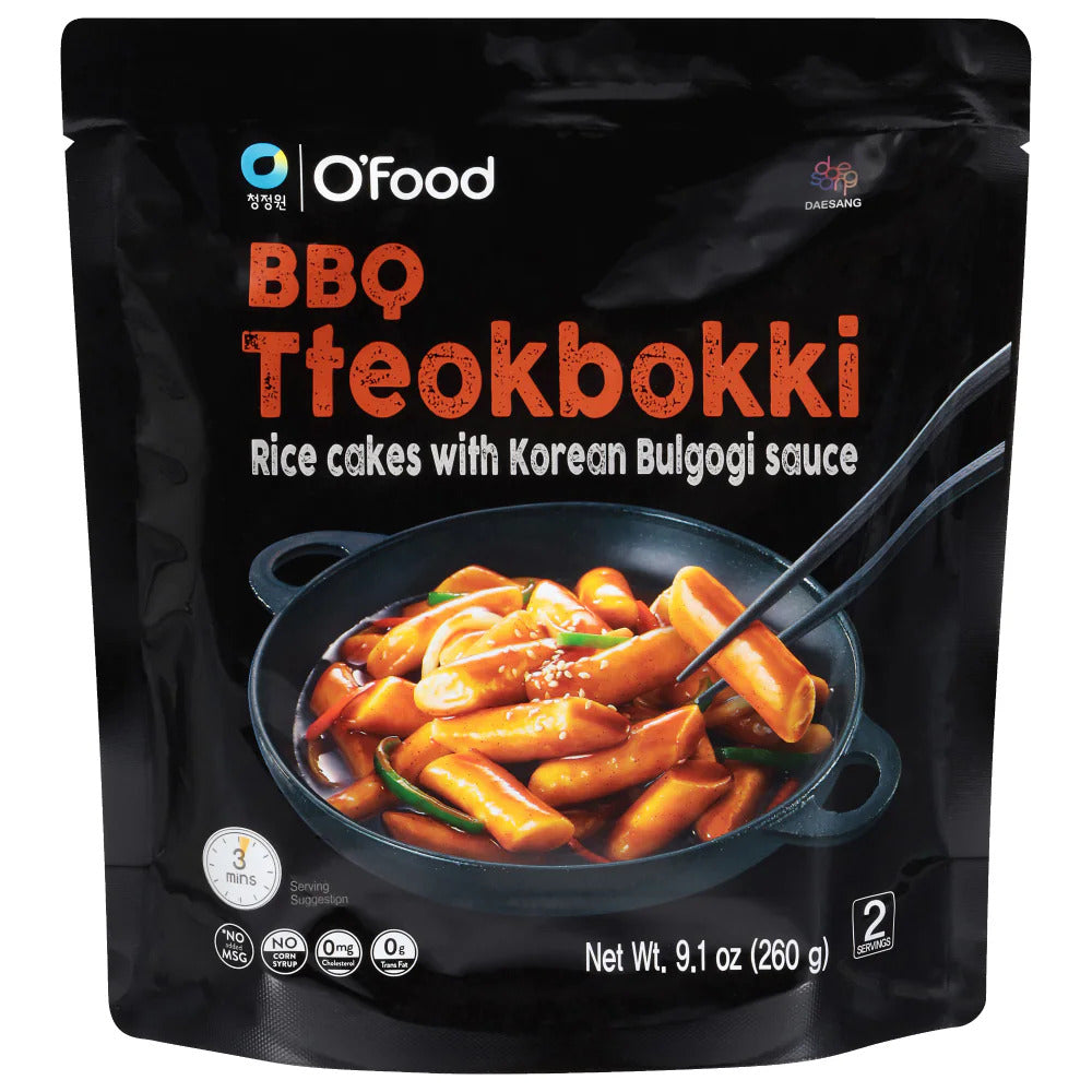 Chung Jung One O'Food BBQ Tteokbokki 260g