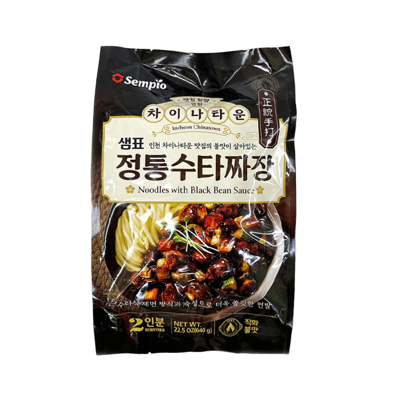 SEMPIO Jjajang Nudeln mit Schwarze-Bohnen-Sauce 2 Personen 640g
