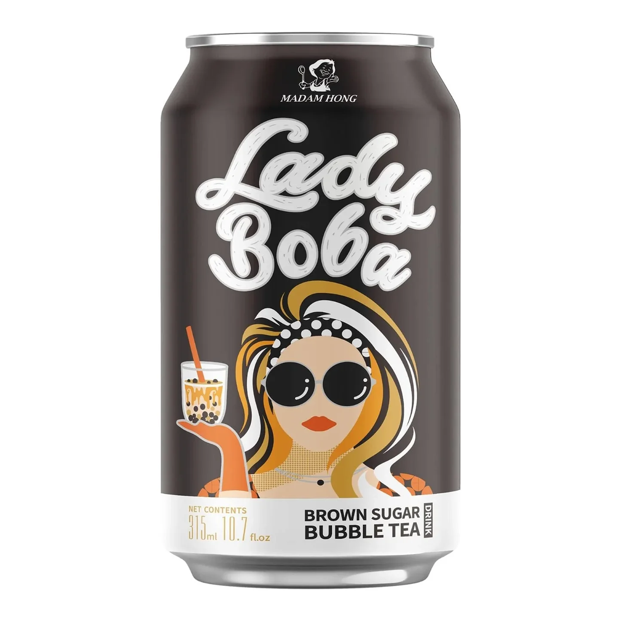 MADAM HONG Lady Boba Brauner Zucker 330ml
