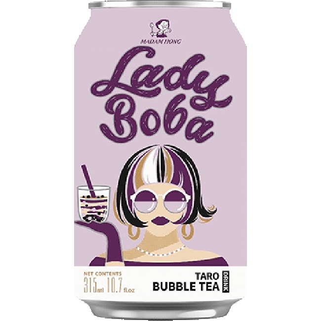MADAM HONG Lady Boba Taro 330ml