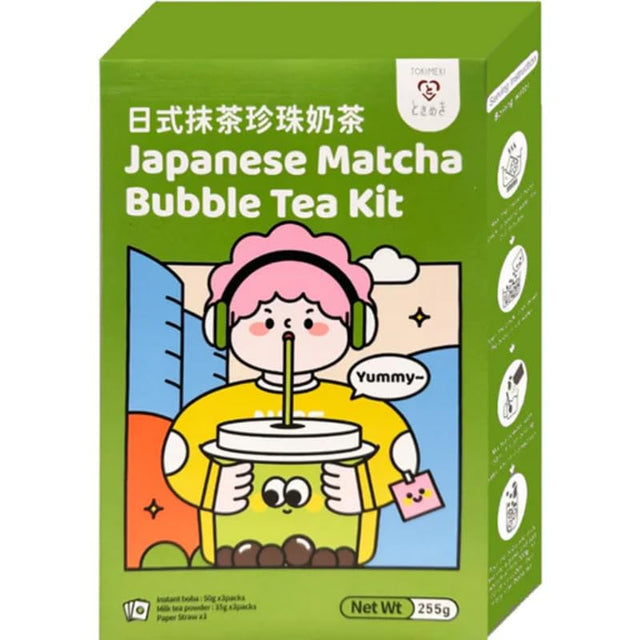 TOKIMEKI Bubble Tea Kit Matcha 255g