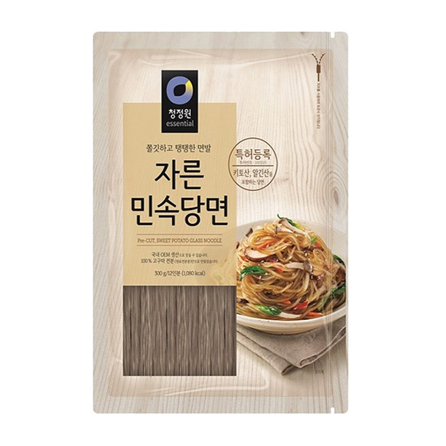 Chung Jung One Minsok Glasnudeln, geschnitten 300g