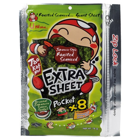 TAOKAENOI Seetangsnack mit Japanischer Sauce 12.8g