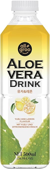 ALLGROO Aloe Vera Zitrone mit Pfand 500ml