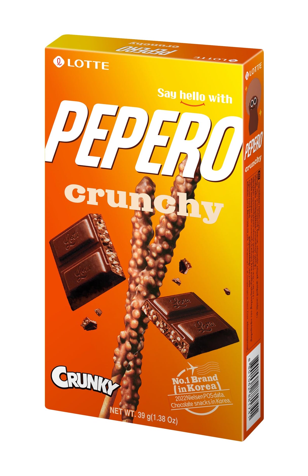 LOTTE Pepero Keks Crunky 39g