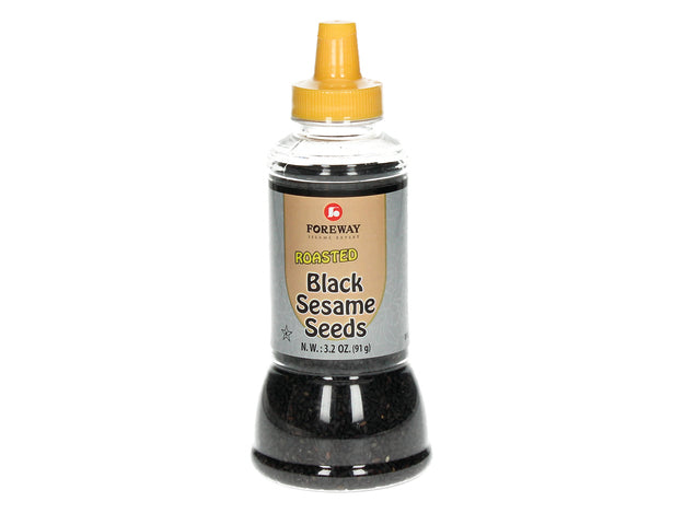 FOREWAY Geröstete Schwarze Sesamsamen 91g