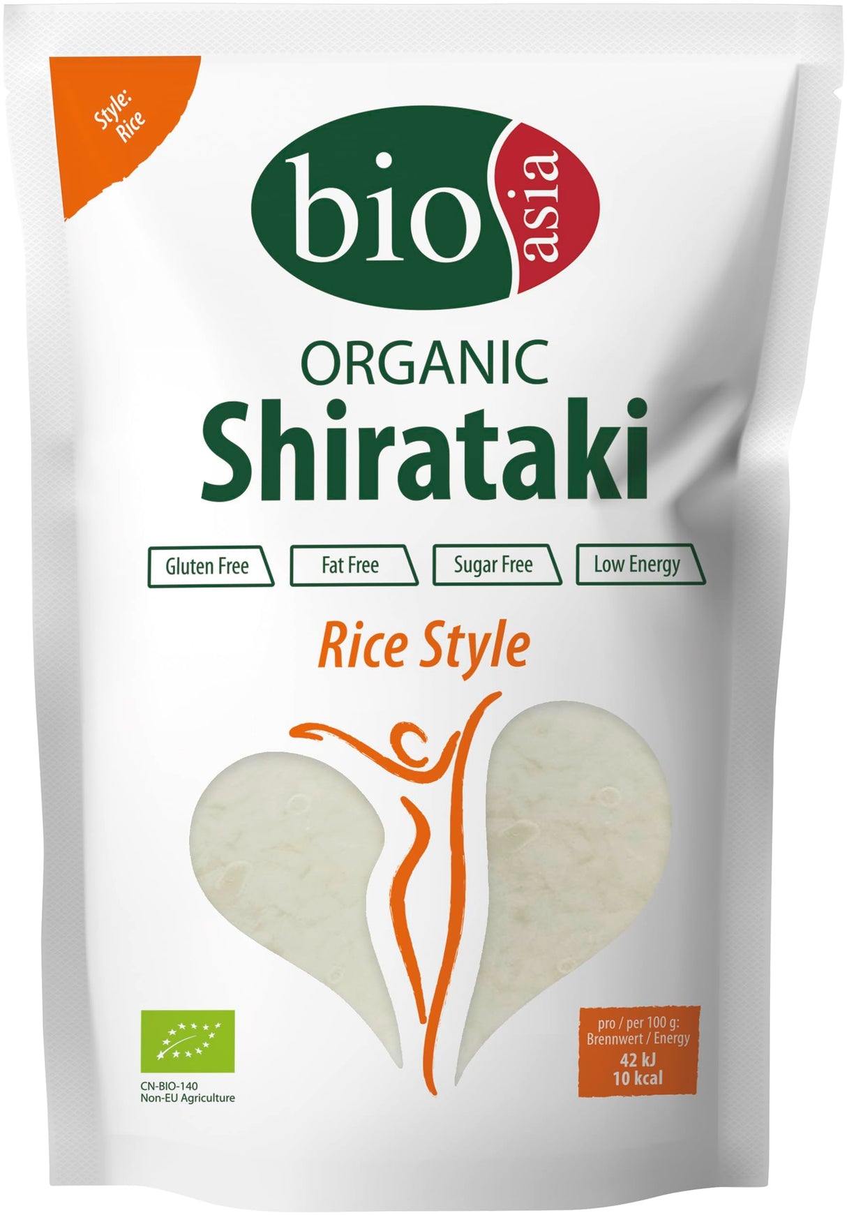 BIOASIA Bio Shirataki Reis, aus Konjakmehl 270g