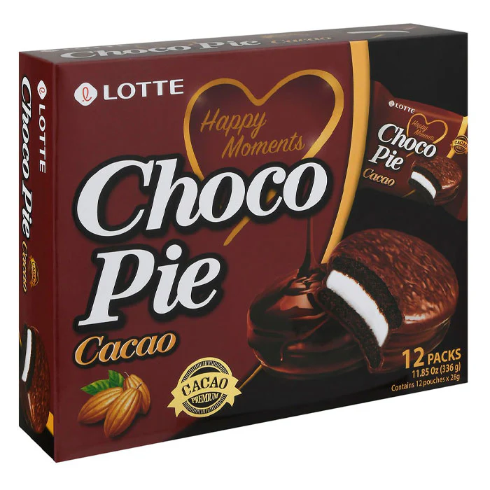 LOTTE Chocopie Kakao 28g x 12
