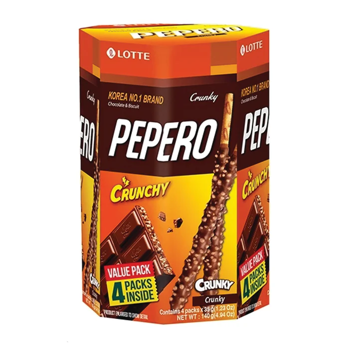 LOTTE Pepero Keks Crunky, groß 140g