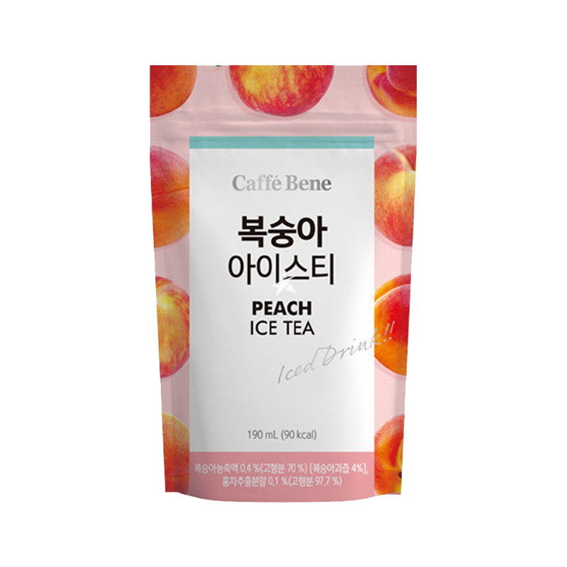 CAFFE BENE Peach Eistee 190ml