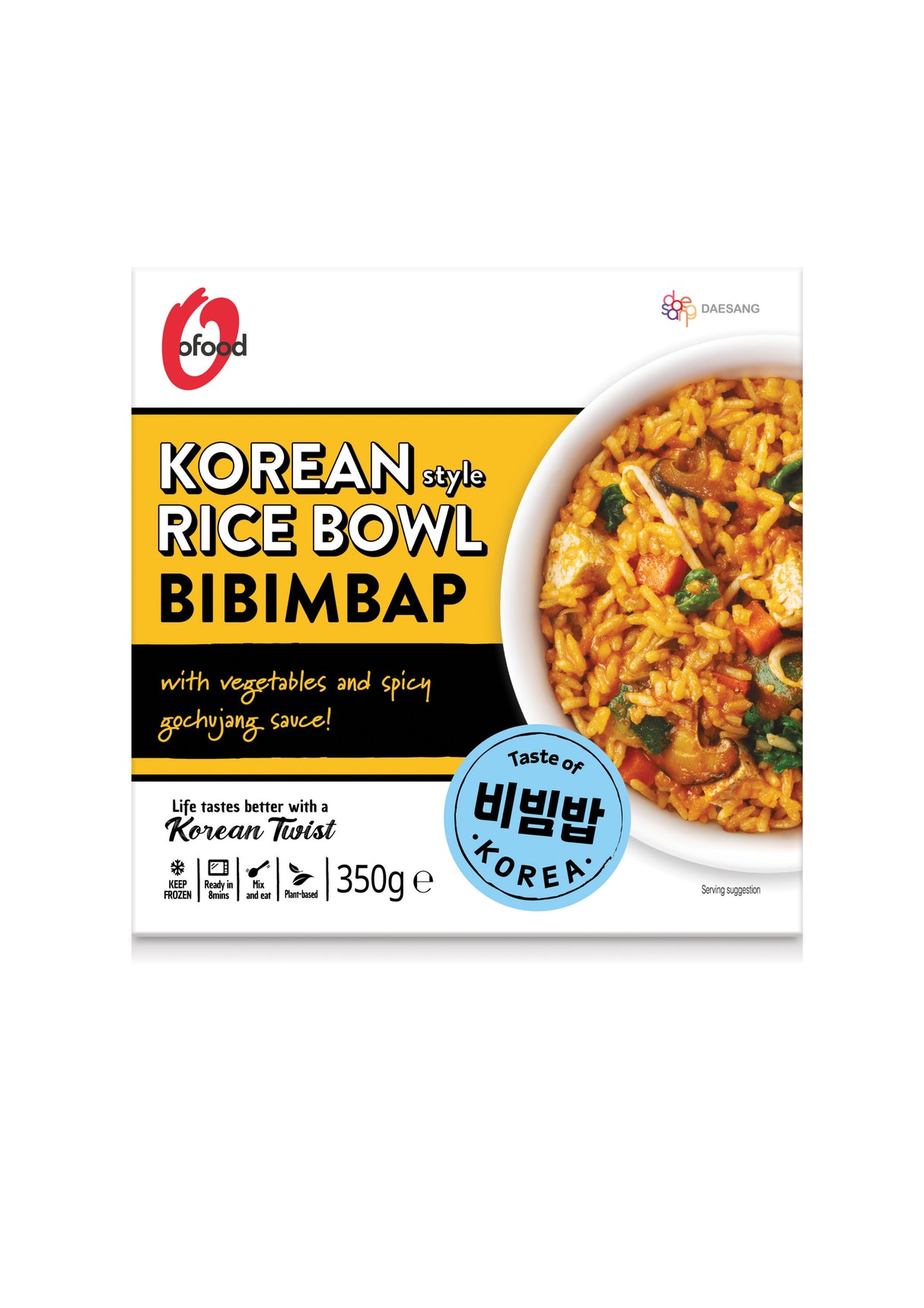 Chun Jung One O'FOOD Reis Bowl, Bibimbap 350g