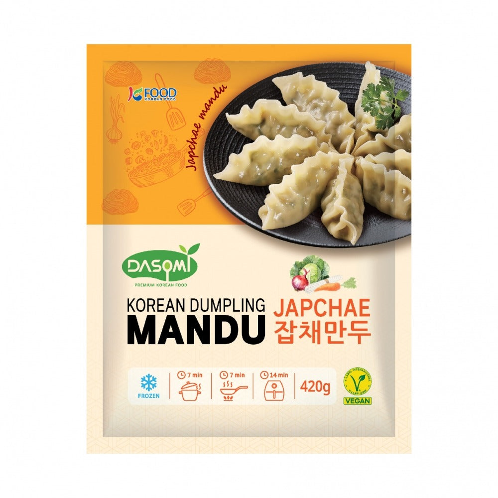 DASOMI Mandu Japchae(Glasnudeln), Vegan 420g