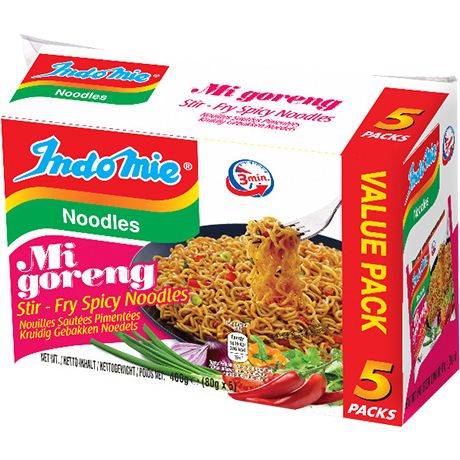 INDOMIE Instantnudeln, Mi Goreng Pedas, scharf 80g