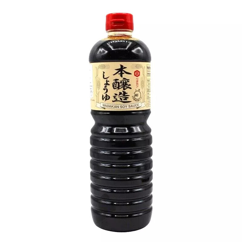 WADAKAN Aufgebrühte Sojasoße, Koikuchi 1L