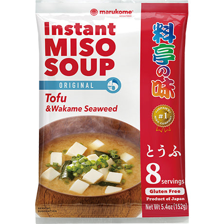 MARUKOME Misosuppe Tofu & Wakame Original, glutenfrei 152g
