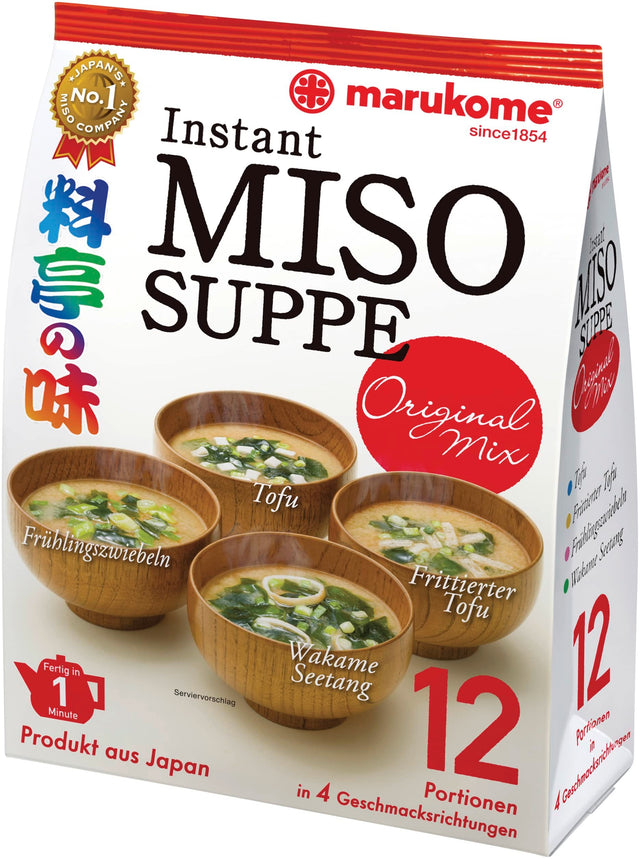MARUKOME Miso-Suppenpaste, dunkel, Bonito, Ryotei No Aji 224,55 g