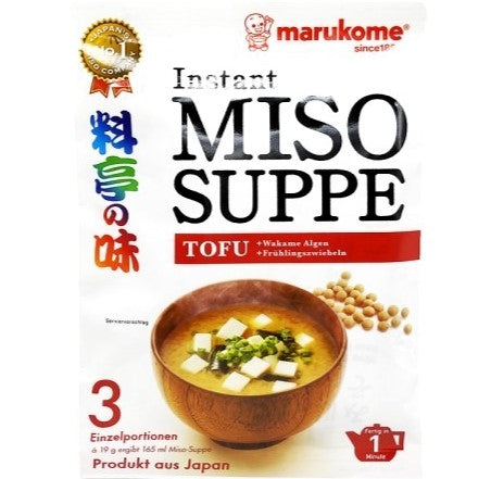 MARUKOME Miso-Suppenpaste Tofu 57g