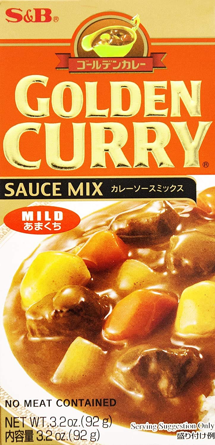 S&B Goldencurry Currysoßen Mild 92g
