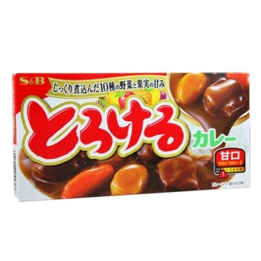 S&B Torokeru Currywürfel Mild 200g